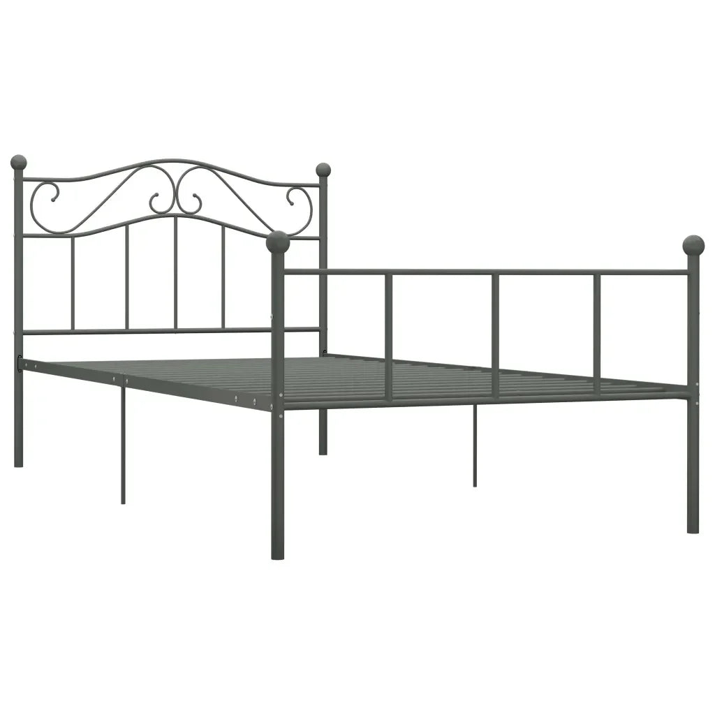 Iron Bed Frame Modern Style Double Single Bed with Headboard, Simple feel food food Iron Frame Bed Bed Bed Furniture - vue 10 sur 12