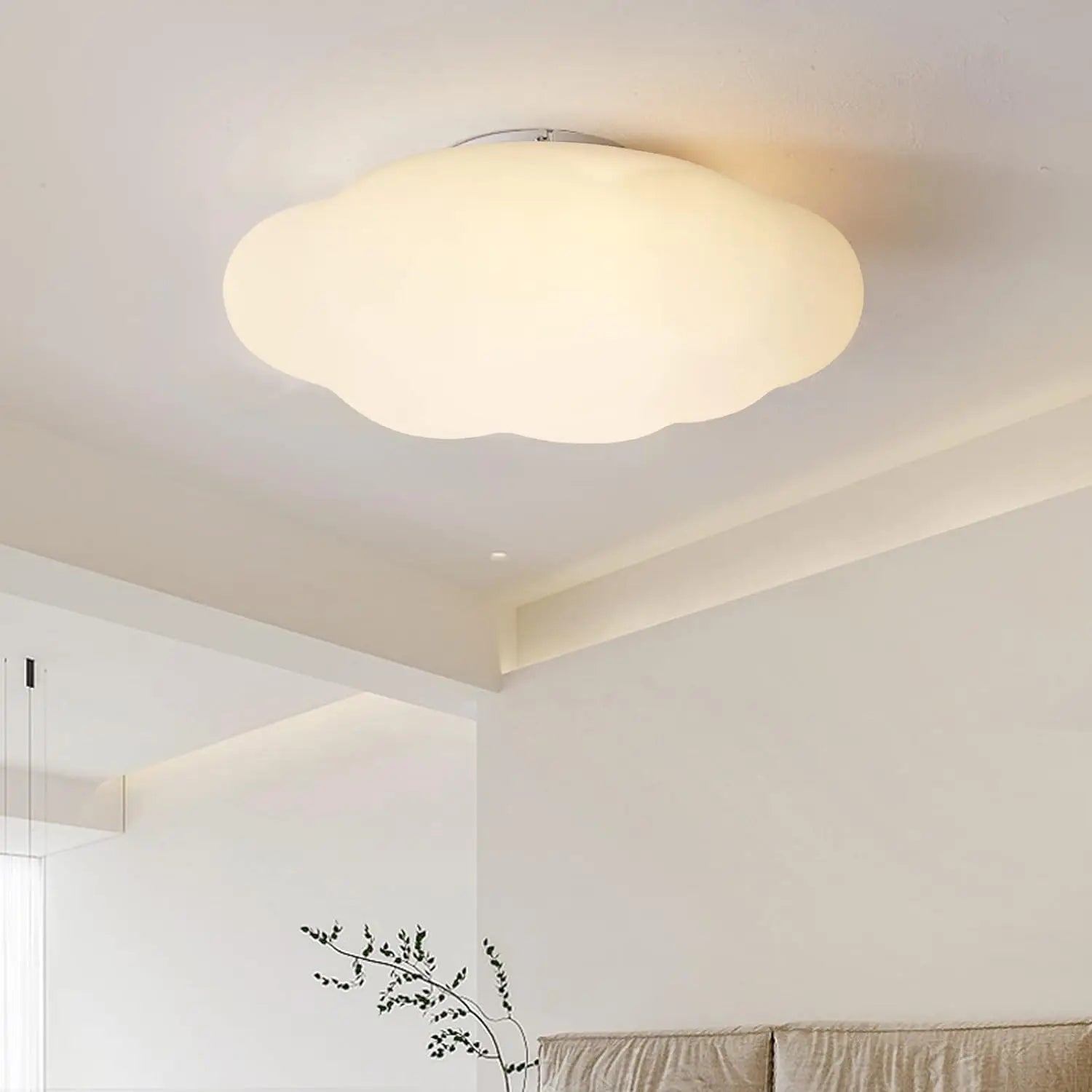 plafonnier led nordique luminaire décoratif d'intérieur pour diverses pièces - vue 5 sur 8