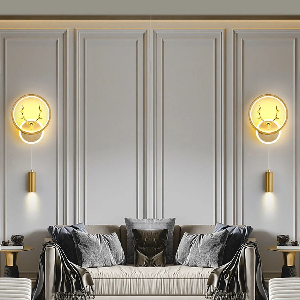 lampe de chevet créative style nordique pour décoration intérieure