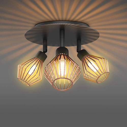 lustre nordique led rotatif vintage moderne pour décoration