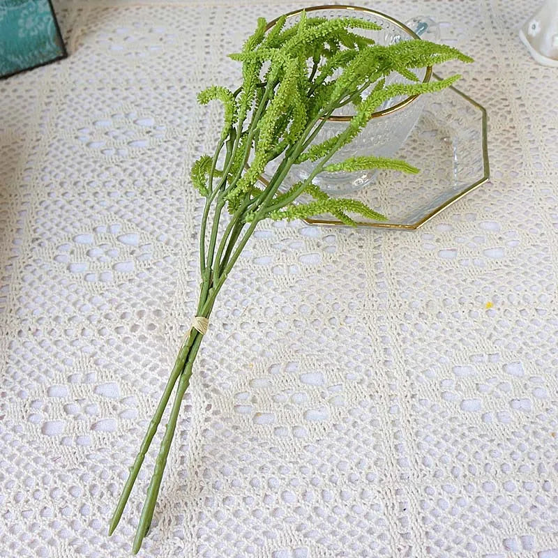 lot de 3 plantes artificielles en forme de larmes d amoureux - vue 6 sur 7