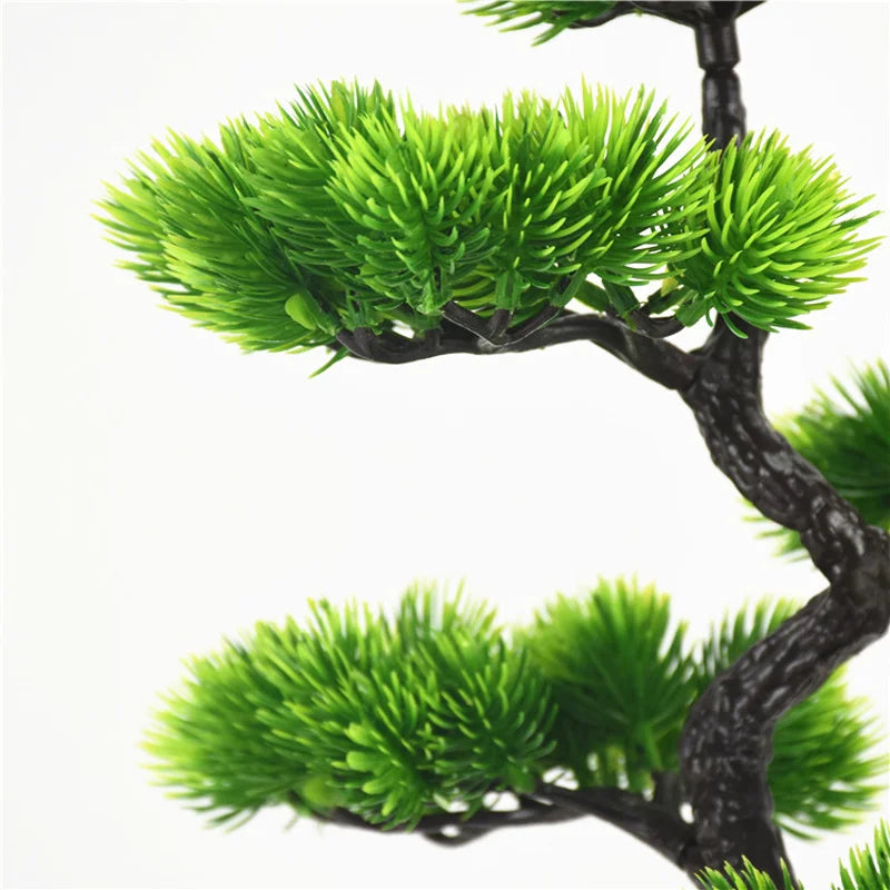 plante artificielle bonsaï en pot pour décoration intérieure et extérieure - vue 7 sur 6