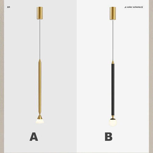 lampe suspendue style nordique - vue 7 sur 10