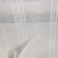 Rideau rayé style européen rétro tissu texturé décoratif