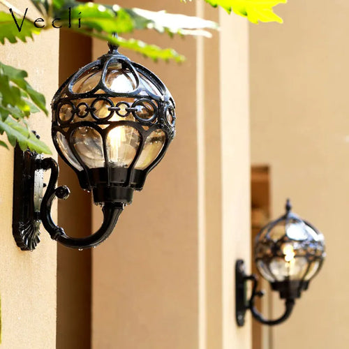 applique murale extérieure étanche pour jardin et décoration - vue 2 sur 8