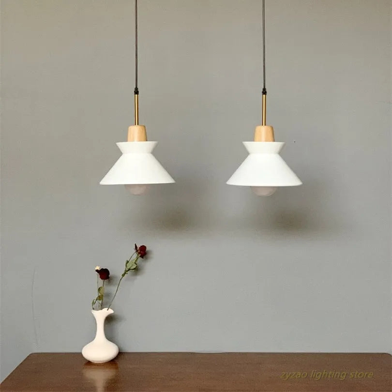 suspension moderne en bois pour décoration intérieure élégante - vue 4 sur 7