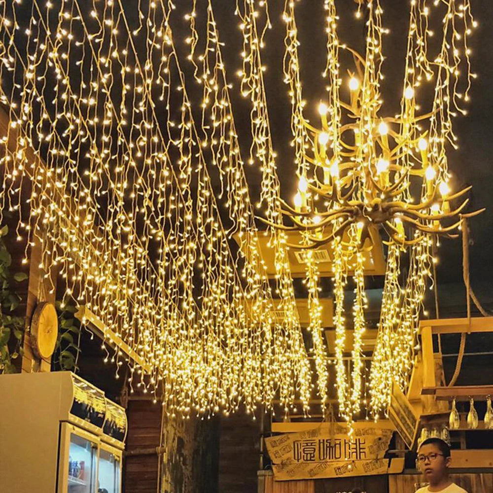 guirlande lumineuse led pour décoration de Noël et fêtes - vue 9 sur 9
