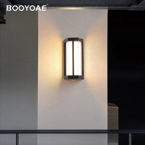 Applique murale extérieure LED entrée balcon numéro de maison jardin porche IP65 moderne 110V 220V terrasse étanche éclairage mural - vue 5 sur 6