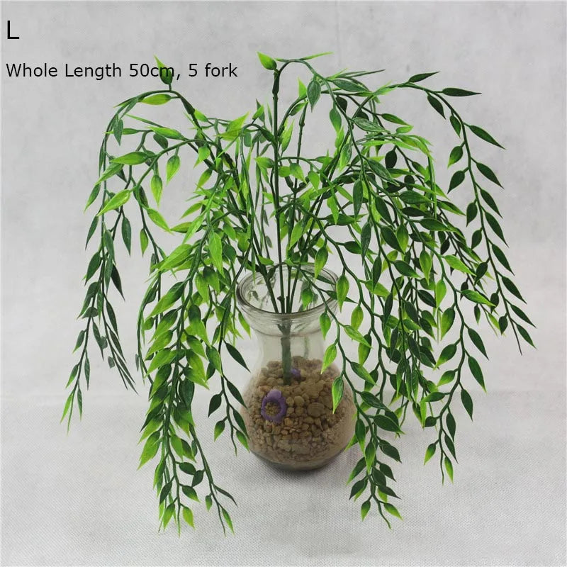 plante artificielle 7 branches pour décoration mariage et Noël - vue 5 sur 21