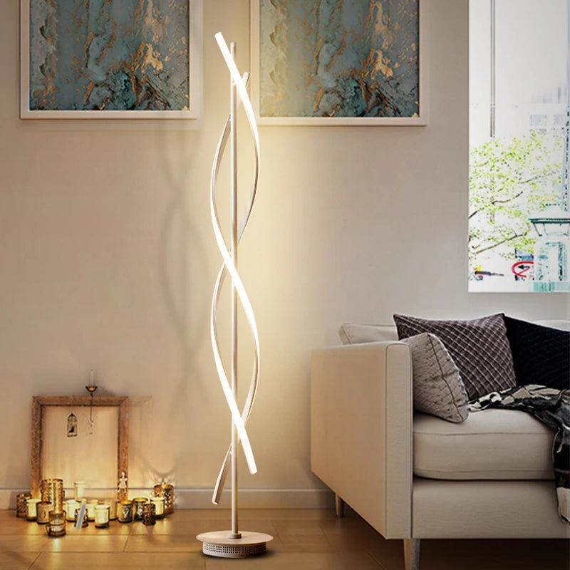 lampadaire design pour éclairage intérieur moderne et élégant - vue 2 sur 12