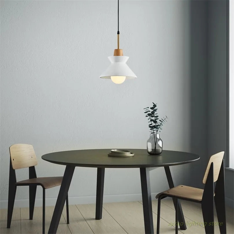 suspension moderne en bois pour décoration intérieure élégante - vue 3 sur 7