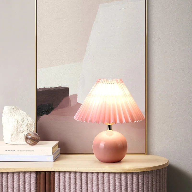Lampe de chevet céramique