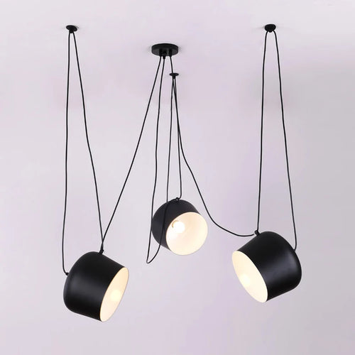 Suspension industrielles modernes d'araignée de conception Variable pour la salle de plongée/Restaurants lampes suspendues de cuisine luminaires E27 lampe à LED - vue 5 sur 6