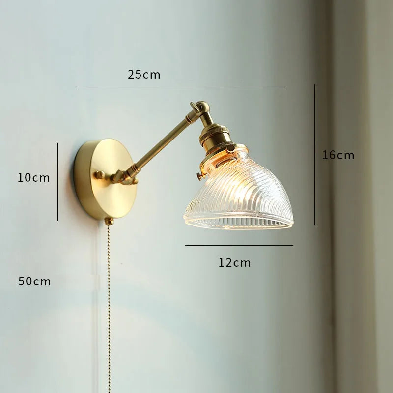 Applique murale LED cuivre moderne nordique - vue 16 sur 23