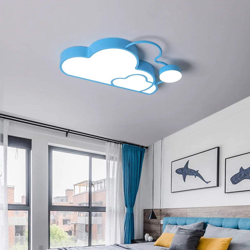 plafonnier led décoratif pour intérieur chambre école maternelle - vue 5 sur 11