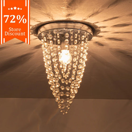 suspension en cristal fleur de soleil pour décoration intérieure