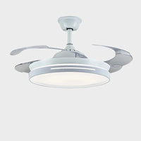 ventilateur de plafond nordique moderne avec lumière led