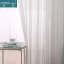 Rideau lin style europeen rayures leger pour salon