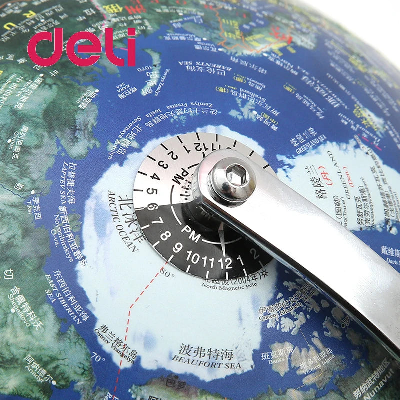 globe lumineux 3D éducatif pour bureau et enseignement de la géographie - vue 7 sur 7