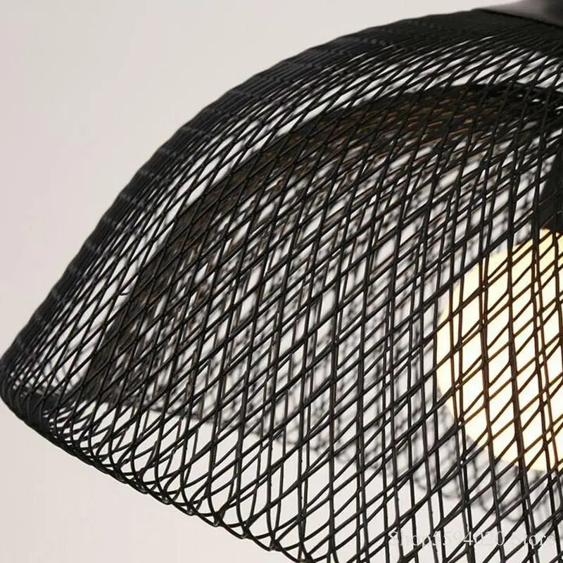 lustre industriel cage à oiseaux style loft rétro en fer minimaliste - vue 7 sur 17
