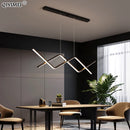 suspension led moderne à intensité variable éclairage intérieur nouvelle lampe