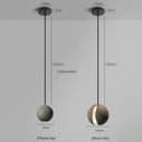 Suspension ronde en béton café bar salle à manger cuisine îlot industriel Vintage boule