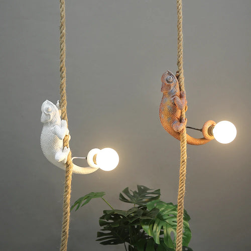 suspension en résine caméléon pour décoration artistique moderne