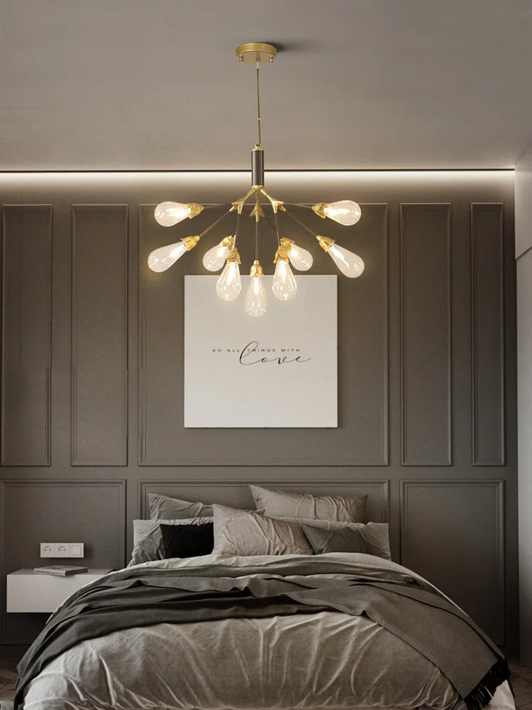 lustre luciole design post-moderne pour intérieur élégant et créatif - vue 5 sur 23