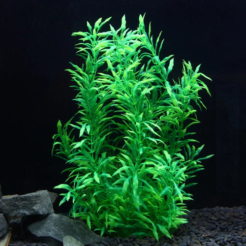 gazon aquatique artificiel pour décoration d'aquarium avec plantes en plastique - vue 3 sur 10