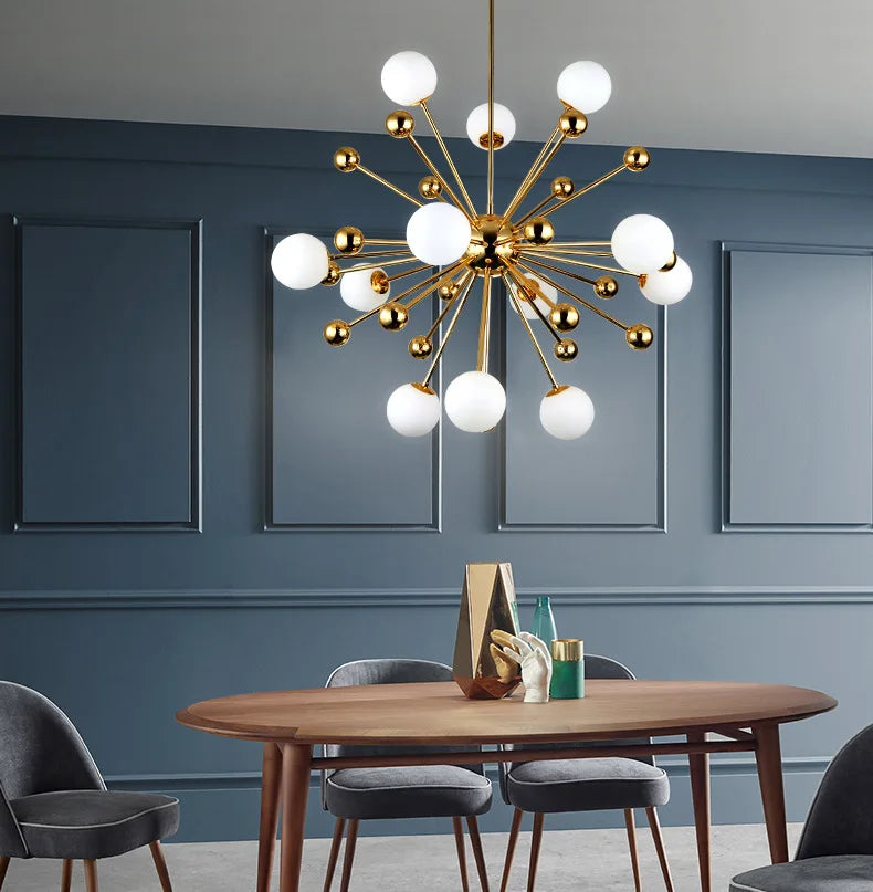 lustres modernes en cristal pour décoration romantique intérieure - vue 3 sur 19