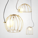 Suspension design avec abat-jour métallique ajouré Ohio