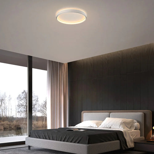 Plafonnier en silicone ultra-mince moderne LED - vue 2 sur 6