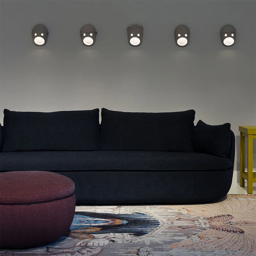 applique murale led design moderne luminaire décoratif intérieur - vue 4 sur 11