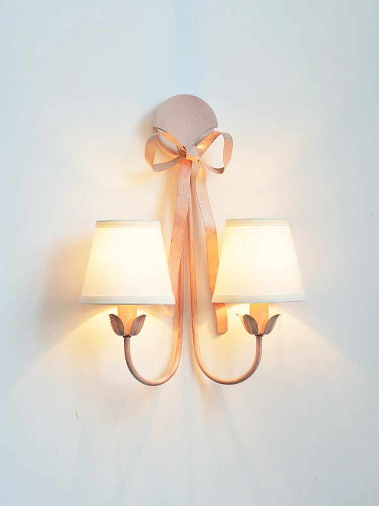 applique murale simple et moderne avec nœud papillon décoratif de luxe - vue 6 sur 10