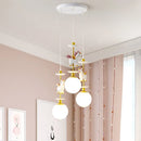 Modern minimalist nordic children's chandelier
