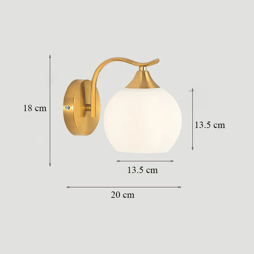applique murale en verre luxe style art déco pour intérieur - vue 18 sur 21