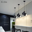 Nordic minimalist pendant light with adjustable angle