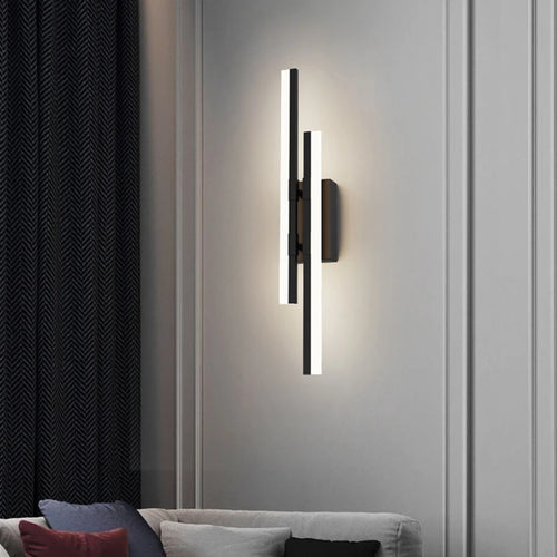 Minimalist nordic LED wall lamp creative atmosphere - vue 5 sur 7