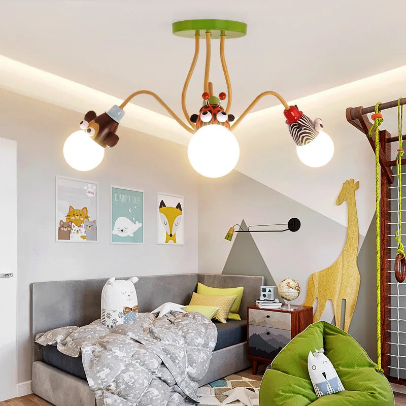 suspension moderne en forme de ballon pour enfants - vue 5 sur 12