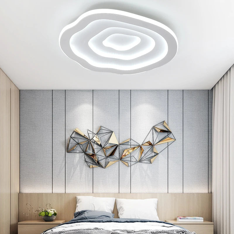 plafonnier led nuage nordique simple créatif romantique chaleureux - vue 6 sur 9