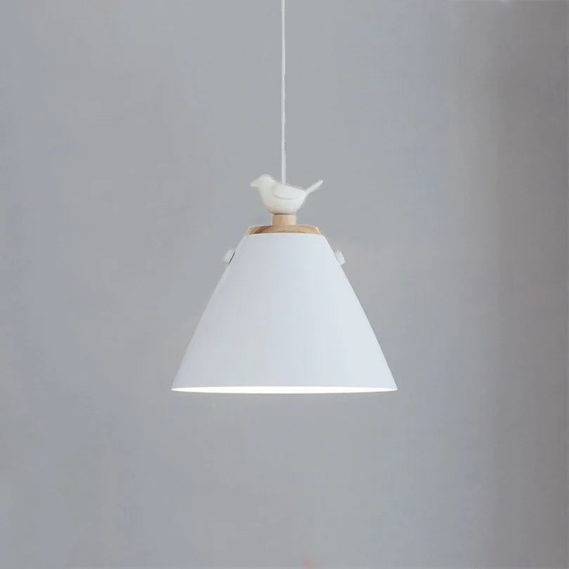 suspension nordique design oiseau luminaires pour escalier - vue 2 sur 7
