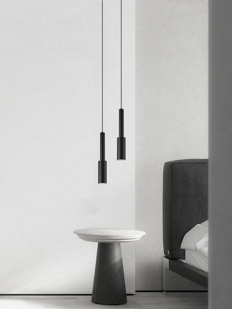 suspension led longue pour bar et cuisine - vue 4 sur 8