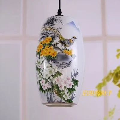 Suspension chinoise en céramique - vue 11 sur 30