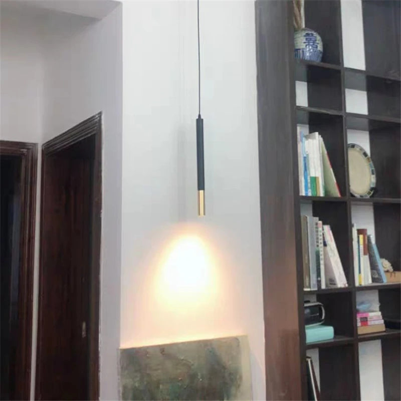 lampe de chevet suspendue led lustre unique décoration intérieure - vue 4 sur 10
