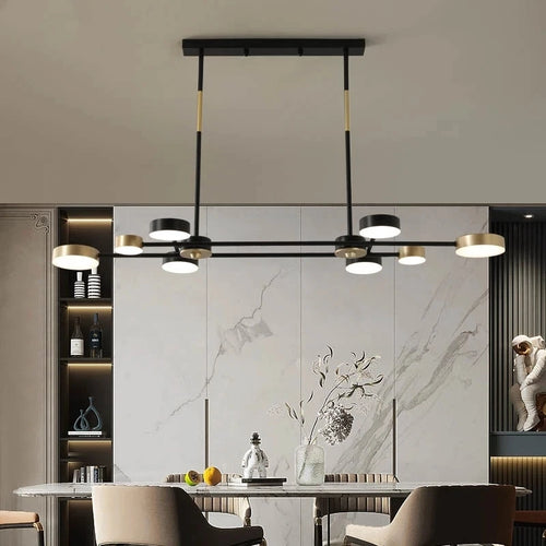 lustre led moderne nordique avec suspension décoratives