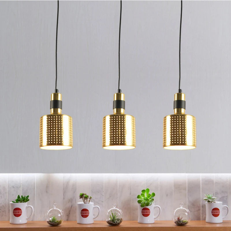 suspension nordique en métal design pour intérieur moderne - vue 3 sur 10