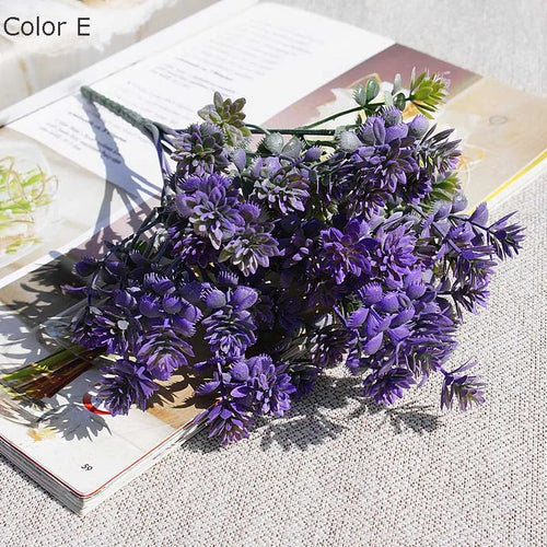28 têtes de plantes succulentes artificielles pour décoration mariage jardin - vue 13 sur 12