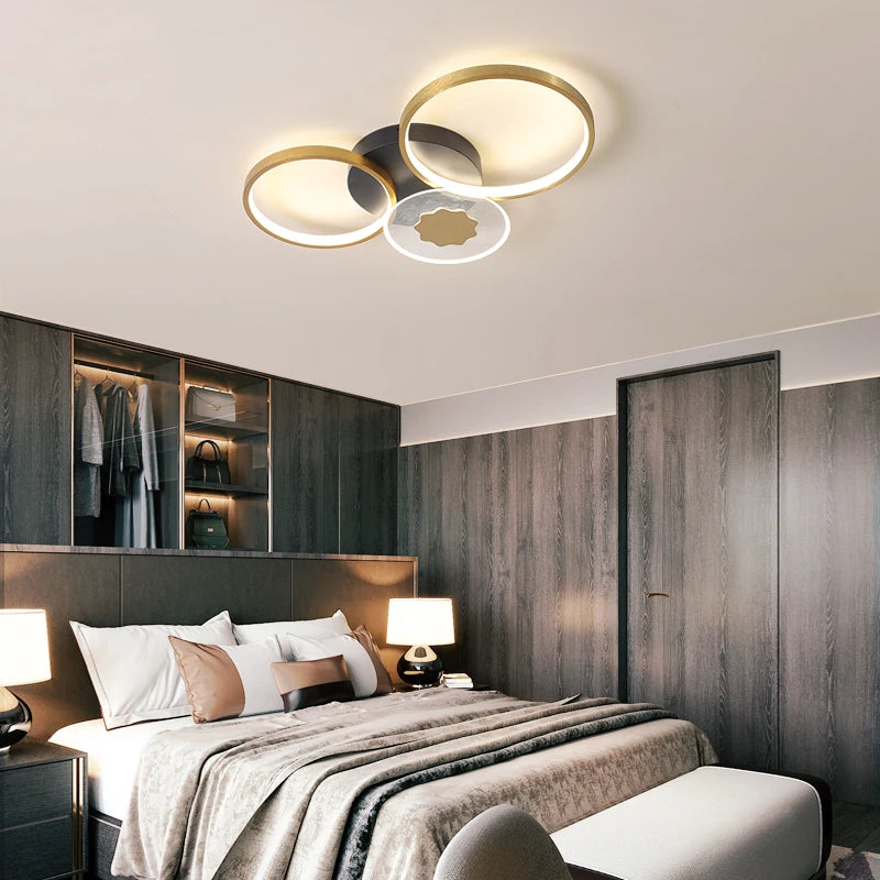 plafonnier décoratif moderne pour intérieur lumineux et élégant - vue 5 sur 8
