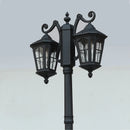 Waterproof outdoor lighting for garden, park and pathway