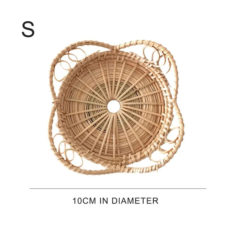 panier tissé à la main pour fruits et légumes rangement et pique-nique - vue 21 sur 29